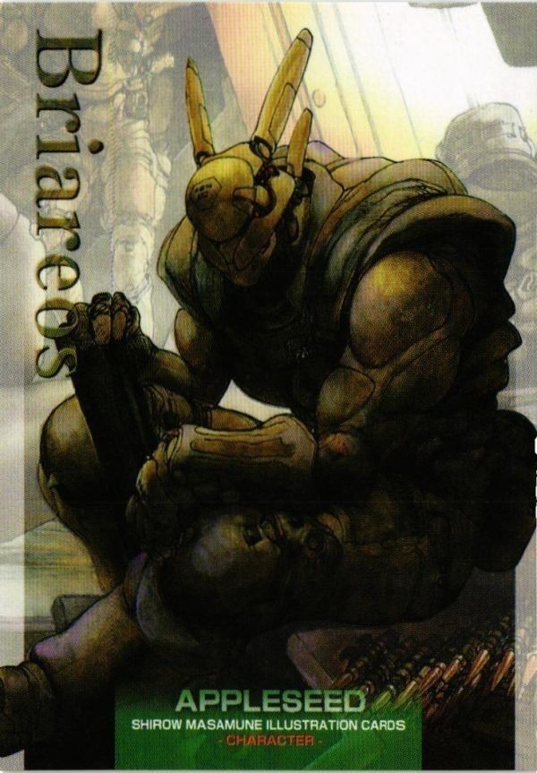 Appleseed Briareos Masamune Shirow Illustration Card