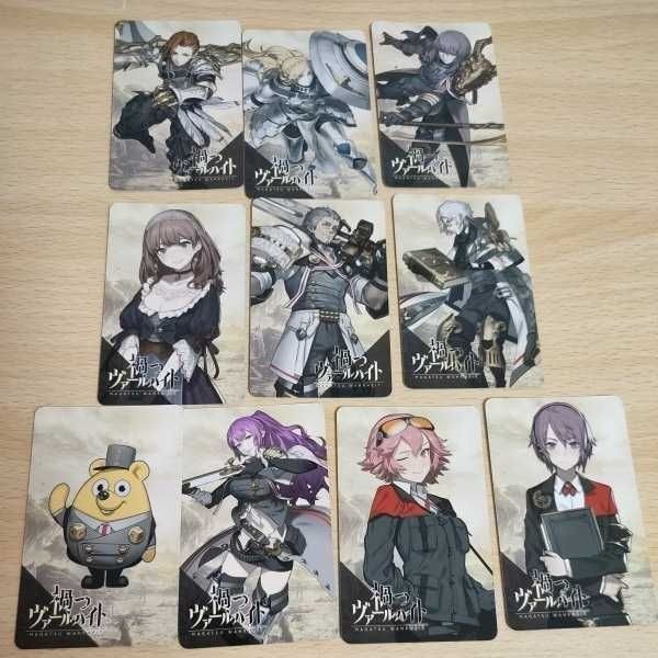 禍つヴァールハイト オリジナルキャラクターカード/トレカ 10種類/10枚 AnimeJapan 2019 配布品 告知 販促用 非売品 Third Echoes