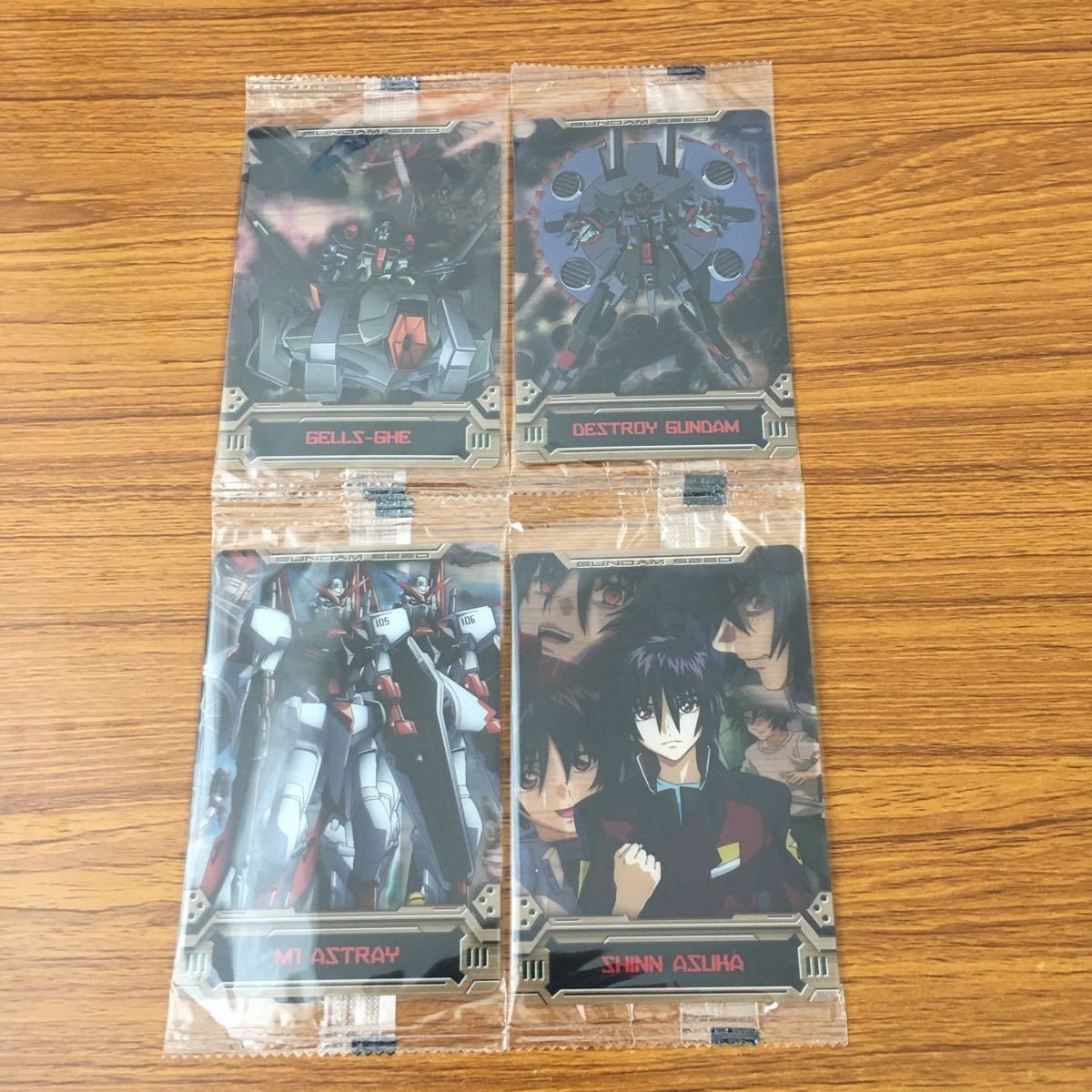 カード トレカ まとめ ガンダム デストロイ シン アスカ ゲルズケー M1 アストレイン 未開封 8