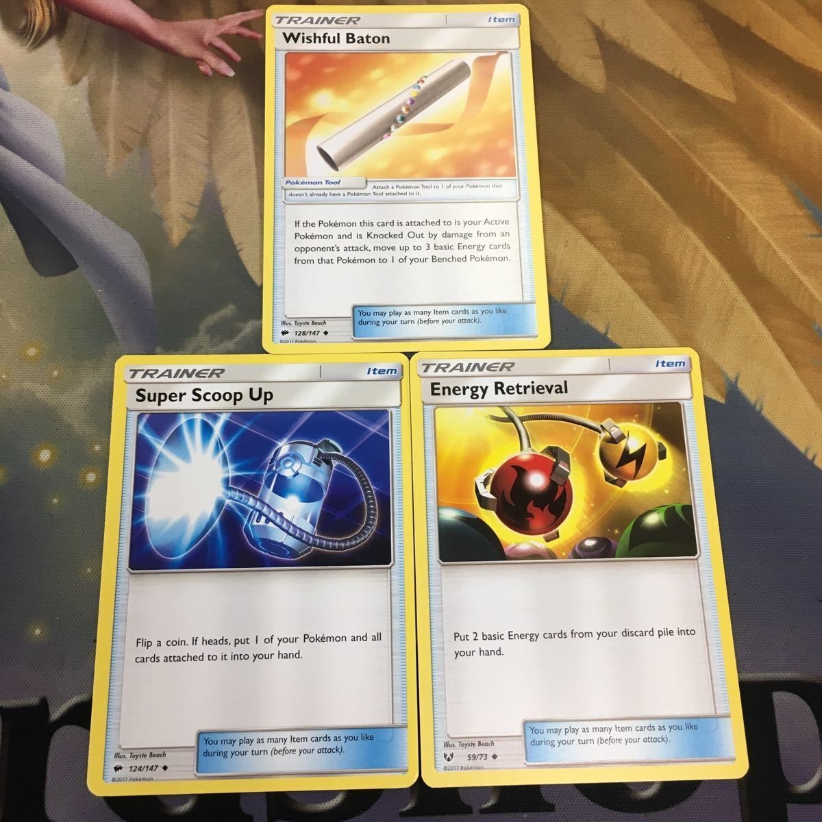 ポケモンカード 旧裏面 海外 英語版 3枚 ねがいのバトン スーパーポケモン回収 エネルギー回収 27