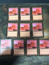 MTG Urza's Saga Mountain 10x JP Japanese Basic Land USG