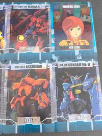 ガンダム総集編ウェファーチョコ 機動戦士ガンダムアニバーサリーカード ウエハース 森永 セイラ マス ガルマ・ザビ ミネバ サムネイル 2