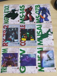 カードダスマスターズ MOBILE SUIT GUNDAM カード まとめ アムロ シャア ザク 箔押し サムネイル 3