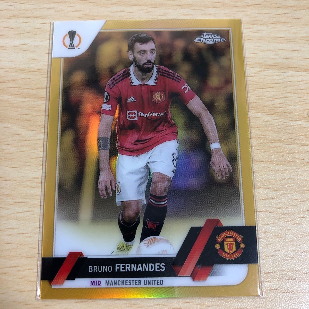 カード 50枚限定 topps chrome トップス ブルーノ フェルナンデス bruno fernandes マンチェスターユナイテッド ポルトガル代表 uefa