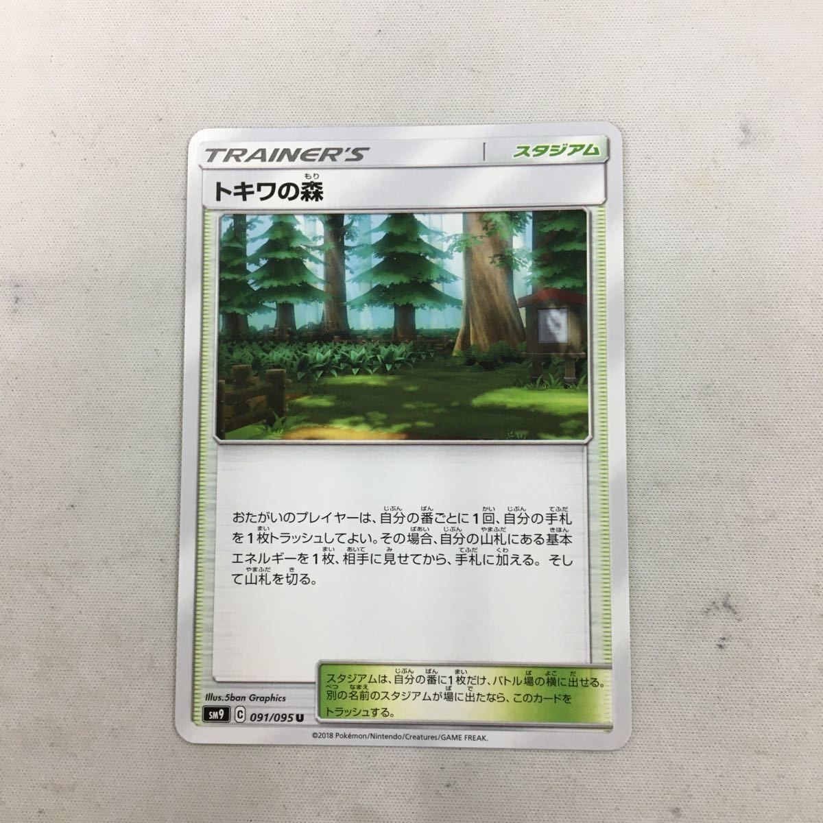 ポケモンカード 新裏面 トキワの森 64