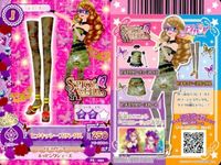 カード アイカツ まとめ 非売品 コットンカラーブラウス ヒメキッシーズンダル ピンクドットフリルオフショルダー コットンカラースカート ツートーンポップスワンピ ヒメミリタリーチューブトップ 美少女 着せ替え サムネイル 3