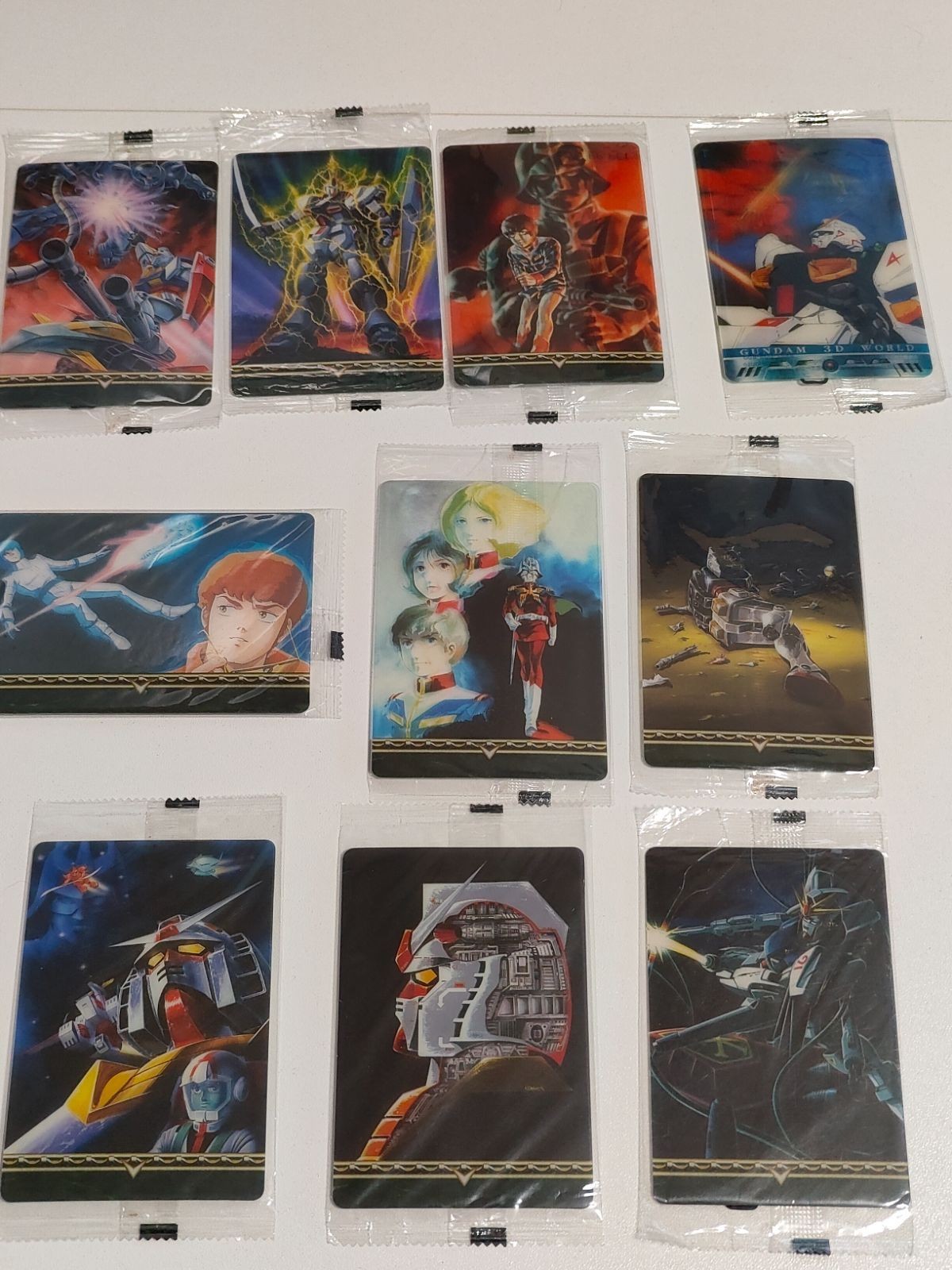 ガンダム ウエハース 未開封 森永 カード 森永 機動戦士ガンダム シャア セイラ アートコレクション