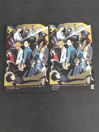 デュラララ!!×2 キャラカード 折原臨也 平和島静雄 カード 非売品 プロモ サムネイル 2
