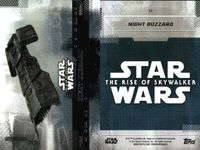 カード まとめ スターウォーズ Star Wars 54 NIGHT BUZZARD ナイト・バザード 53 Y-WING FIGHTER Yウィング・ファイター Topps トップス サムネイル 2