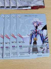 FGO FATE ビルディバイド "美しいもの"メリュジーヌ&オーロラ 花の魔術師 マーリン 張子の獅子ドンキー C-PR-25N 融和の天使マイヤ C-PR-21N 4枚 プロモ 参加賞 BB-FGO-097PR BB-FGO-096PR サムネイル 3