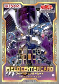 Yu-Gi-Oh Field Center Kira Firewall Dragon Card
