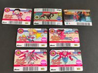バーコードファイター コロコロコミック 付録カード ラシルフィード ニューダッシュビートル KT-1 他