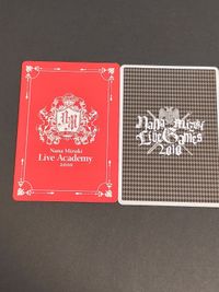 LIVE GAMES 2010グッズ購入特典NANACA 水樹奈々 カード プロモ 水樹奈々/LIVE Academy 2010 NANACA サムネイル 2
