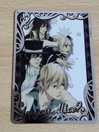 Are you Alice? アリス SP 箔押し 18 ムービック オトメイト アリス イカレ帽子屋 チェシャ猫 白ウサギ
