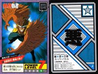 カード 幽遊白書 カードダス スーパーバトル 黒桃太郎 27 武獣装甲・魔猿の装!! バンダイ バンプレスト 1993 サムネイル 2