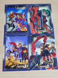 Wild Arms 3 Card Lot Japanese Anime TCG