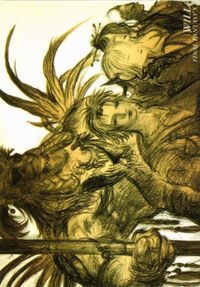 【状態C】FF10 X ファイナルファンタジーX 天野喜孝 ティーダ ルール― ユウナ カード サムネイル 1