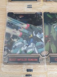 ガンダムSEED ウエハース 未開封 カード DESTINY カード 森永 ソードインパルスガンダム デスティニーガンダム ジャスティスガンダム デストロイガンダム セイバーガンダム アビスガンダム カオスガンダム サムネイル 6