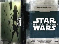 カード まとめ スターウォーズ Star Wars 78 RESISTANCE FLEET レジスタンス艦隊 77 STAR DESTROYERS IN THE STORM 嵐の中のスター・デストロイヤー Topps トップス サムネイル 2