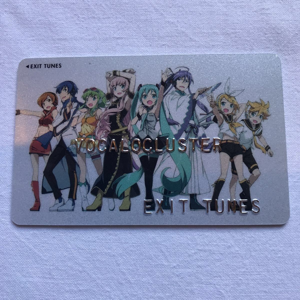交渉歓迎 cas1 初音ミク カード クレジットカード ボーカロイド ボカロ ボカロクラスター