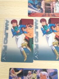 ガンダム総集編 30thアニバーサリー ウェファーチョコ 森永 ウエハース アムロ アムロ・レイ ロラン シン・アスカ ガロード・ラン ティファ・アディール サムネイル 4