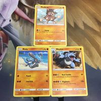 Pokemon Card Old Back English Overseas Version 3pc