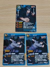 Miracle Battle Carddass Naruto Uchiha Itachi Sasuke Promo