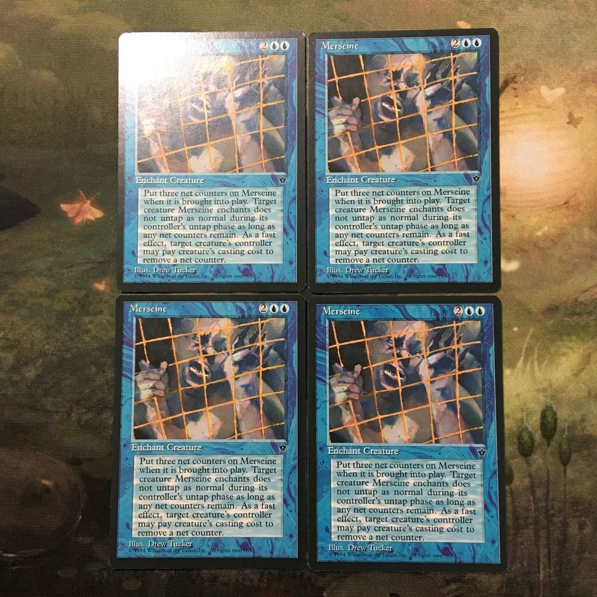 MTG マジックザギャザリング カード まとめ FEM Merseine 4枚セット 64