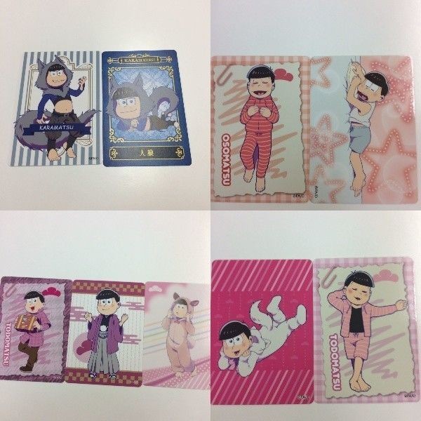Osomatsu-san Card Lot Karamatsu/Todomatsu