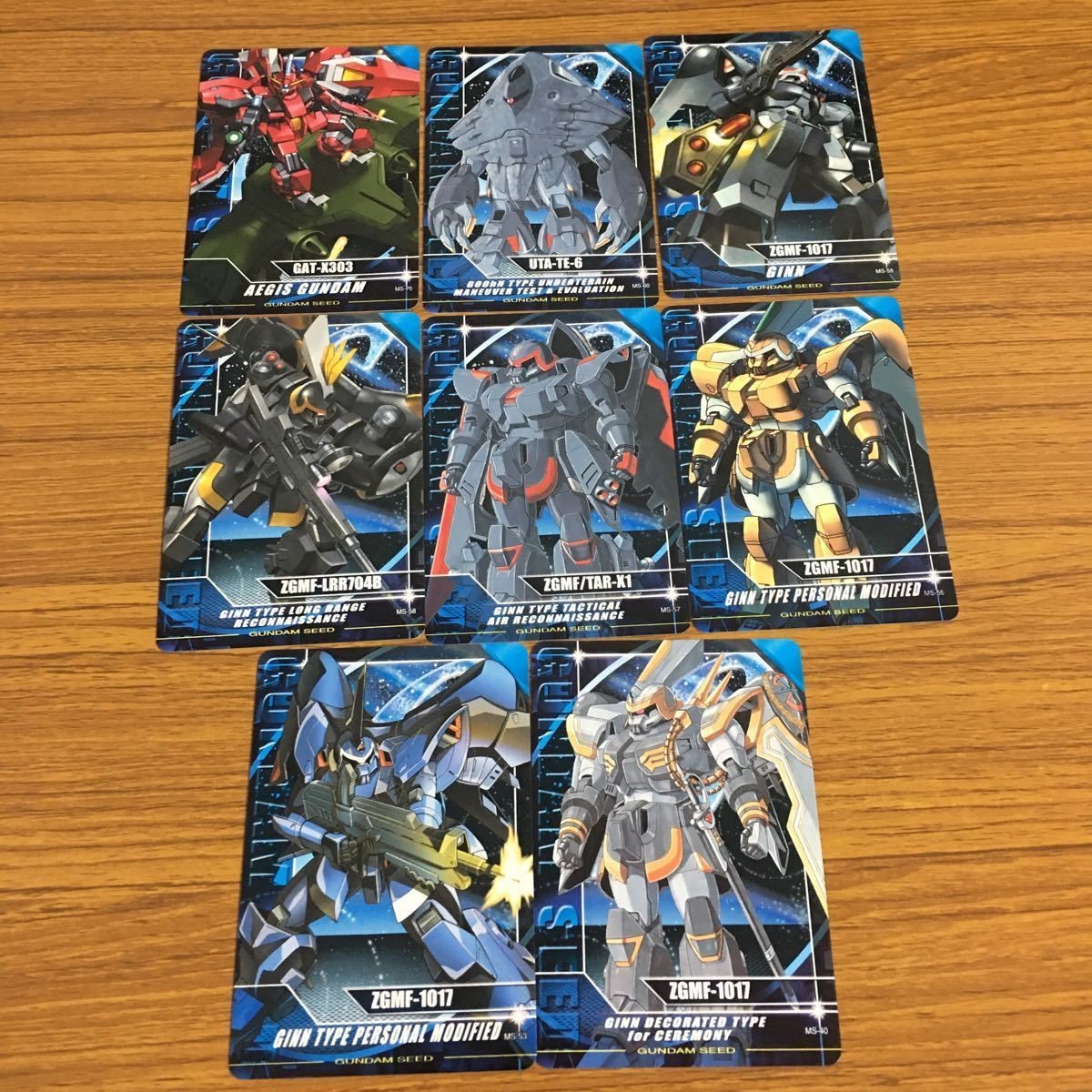 カード トレカ まとめ 機動戦士 ガンダム SEED イージス ジン イライジャ専用 ジン 33