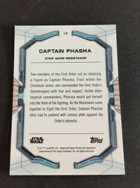 99枚限定 スターウォーズ TOPPS カード クロミウム FOIL キャプテン・ファズマ 34/99 サムネイル 2