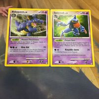 ポケモンカード 旧裏面 海外 英語版 2枚 ドクロッグ ニドクイン 61 Toxicroak Nidoqueen サムネイル 1