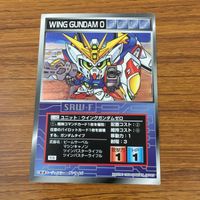 カード トレカ スクランブルギャザー ウイングガンダム ゼロ レア 69