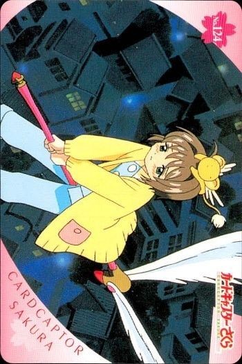 カードキャプター さくら カード 木之本 桜 No 124 PP カード CC さくら クランプ アマダ CLAMP