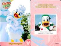 ディズニー コレクション カード まとめ 【 Christmas Fantasy 2007 
クリスマス・ファンタジー 2007】 パレード 東京 ディズニーリゾート DISNEY ミッキー サムネイル 2