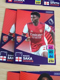 プレミアリーグ カード panini パニーニ 2021/2022 2021/22 まとめ アーセナル サカ ティアニー エンケティア スミスロウ ジャカ サムネイル 3
