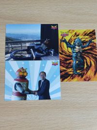 God Hikoza Card Zamech Mayor Sachida Town Shigeru Nase