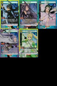 カード ユニオンアリーナ SAO ソードアートオンライン SR まとめ ミト ユウキ ユイ キリト リーファ 地神 テラリア スーパーレア SAO サムネイル 1