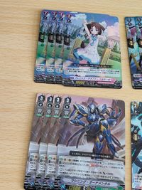 カードファイト ヴァンガード各4枚セット プレシャス・グラファー ベルナーゼ マルノルム RR マシニング・オーナメンタル イグリジアス・ドラゴン プライドフル・ドラゴン 一角飽和の女魔術師 ステラルレイザー・エンジェル ダマリー RR o6-1 b021 サムネイル 4