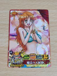 One Piece Treasure World Nami Card Japanese