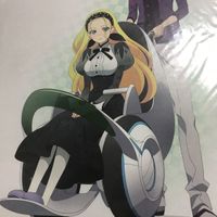 送料無料 クビキリサイクル 青色サヴァンと戯言遣い 西尾維新 アニメプロジェクト 購入特典 色紙 ツタヤ TSUTAYA 非売品 1910 j2-1 サムネイル 2