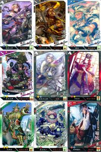 ux174カード まとめ 三国志大戦 馬休 波才 凌操 阿趨 旅公英 張葛清 呉謙 阿会喃 荀攸 アーケード