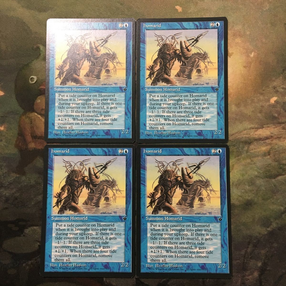 MTG マジックザギャザリング カード まとめ FEM homarid 4枚セット 65