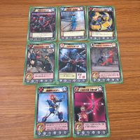 カード トレカ まとめ ハリケンジャー カラクリ忍札 旋風神ハリアー イカヅチ丸 十字の型 ハリケンホーク 28 サムネイル 1