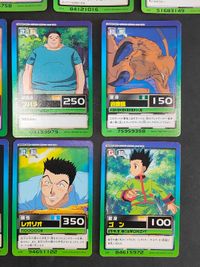 ハンターハンター Hunter Hunter カードダス カード まとめ ヒソカ キルア クラピカ レオリオ レルート ミト ブハラ トンパ コン C14 E02 E03 E09 C22 サムネイル 4