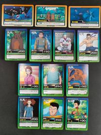 ハンターハンター Hunter Hunter カードダス カード まとめ ヒソカ キルア クラピカ レオリオ レルート ミト ブハラ トンパ コン C14 E02 E03 E09 C22 サムネイル 1