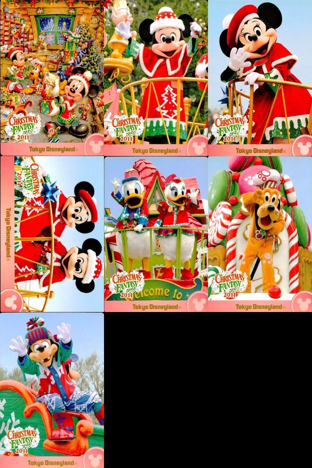 ディズニー コレクション カード まとめ 【 CHRISTMAS FANTASY 2011
クリスマス・ファンタジー 2011】 パレード 東京 ディズニーリゾート DISNEY ミッキー