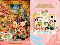 ディズニー コレクション カード まとめ 【 CHRISTMAS FANTASY 2011 
クリスマス・ファンタジー 2011】 パレード 東京 ディズニーリゾート DISNEY ミッキー サムネイル 2