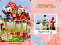 ディズニー コレクション カード まとめ 【 CHRISTMAS FANTASY 2011 
クリスマス・ファンタジー 2011】 パレード 東京 ディズニーリゾート DISNEY ミッキー サムネイル 6