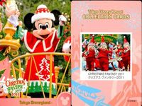 ディズニー コレクション カード まとめ 【 CHRISTMAS FANTASY 2011 
クリスマス・ファンタジー 2011】 パレード 東京 ディズニーリゾート DISNEY ミッキー サムネイル 3